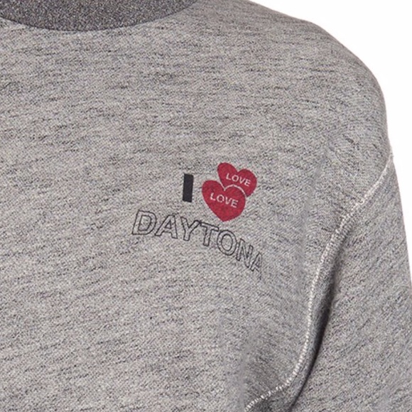 NWT $225 Rag & Bone I Love Daytona Sweatshirt S - Picture 3 of 3